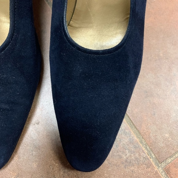 YSL Navy Blue Heels - Picture 6 of 8